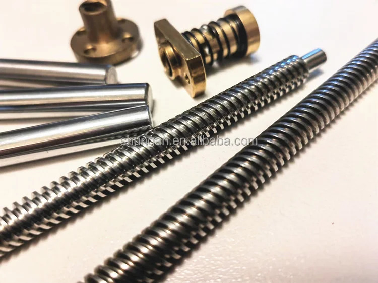 Lifting motor lead screw 3D printer Accessories Power table accessories Trapezoid lead screw nut