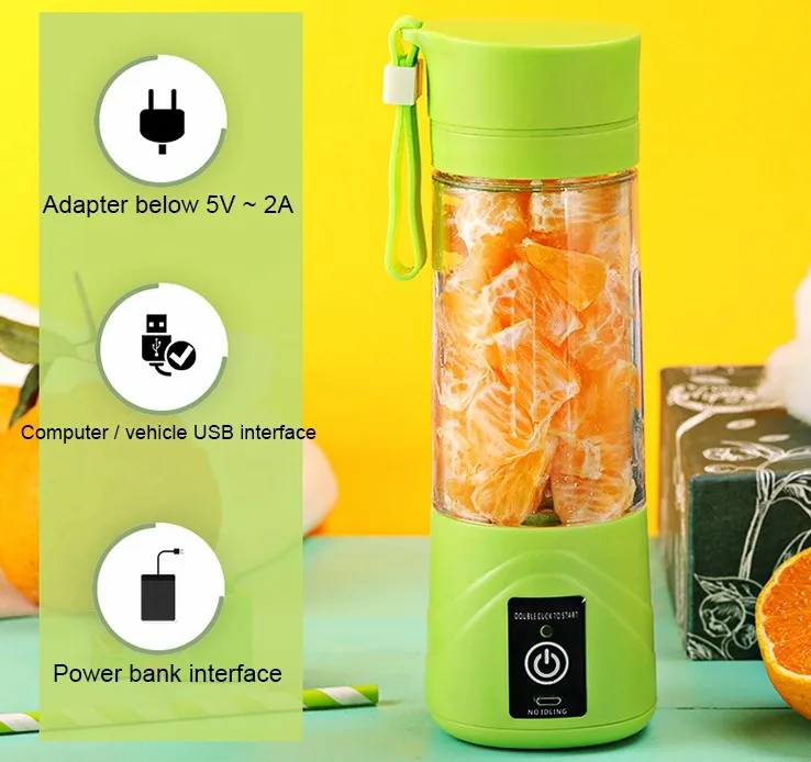 Mini mixer blender for smoothie fruit juice milk shakes,baby food blender and steamer warmer baby food usb portable blender
