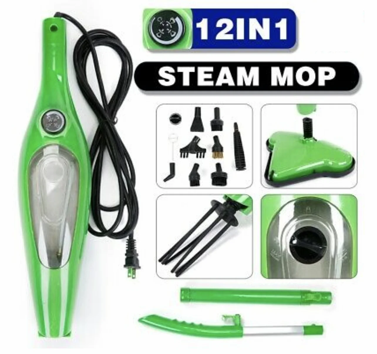 Electric Steam Mop Steam Mop X12  12 in 1 Home Steam Cleaner
