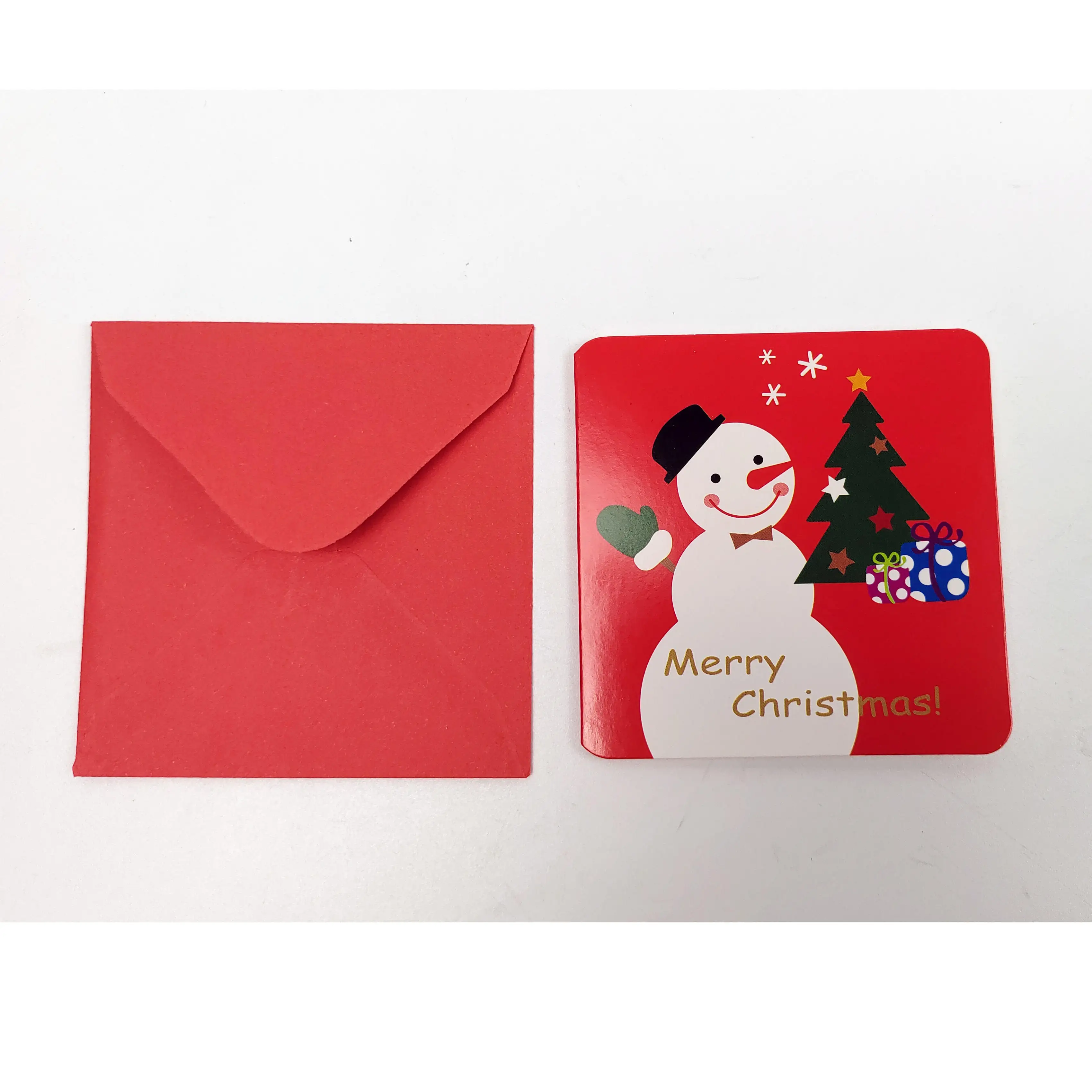Wholesale High Quality Birthday Holiday Christmas Greeting Card Christmas Gift Decorations Card For Holiday Home Party