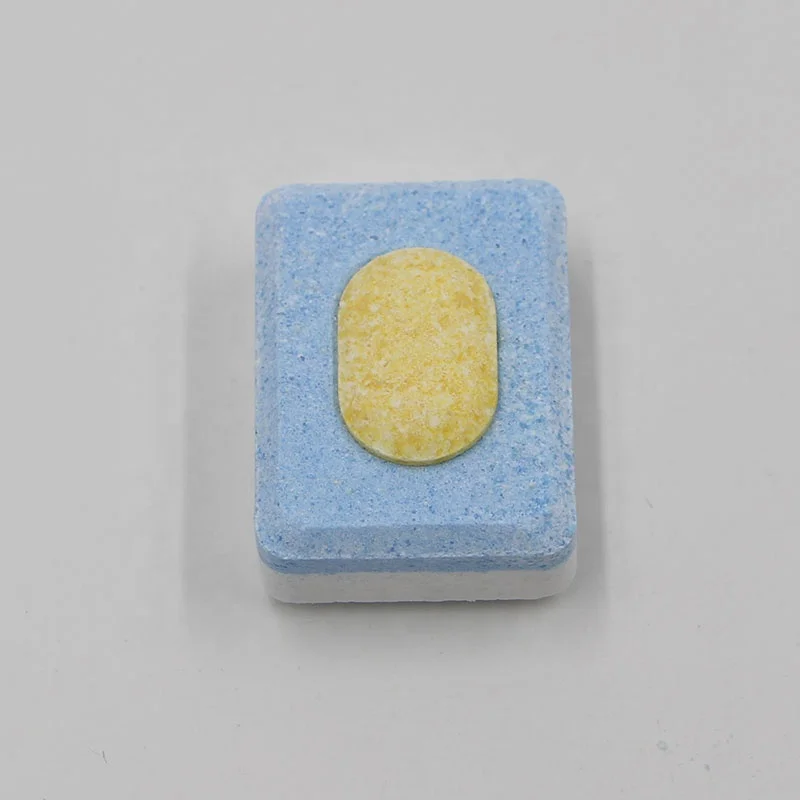 No added phosphates dishwasher detergent disposable dishwashing tablet