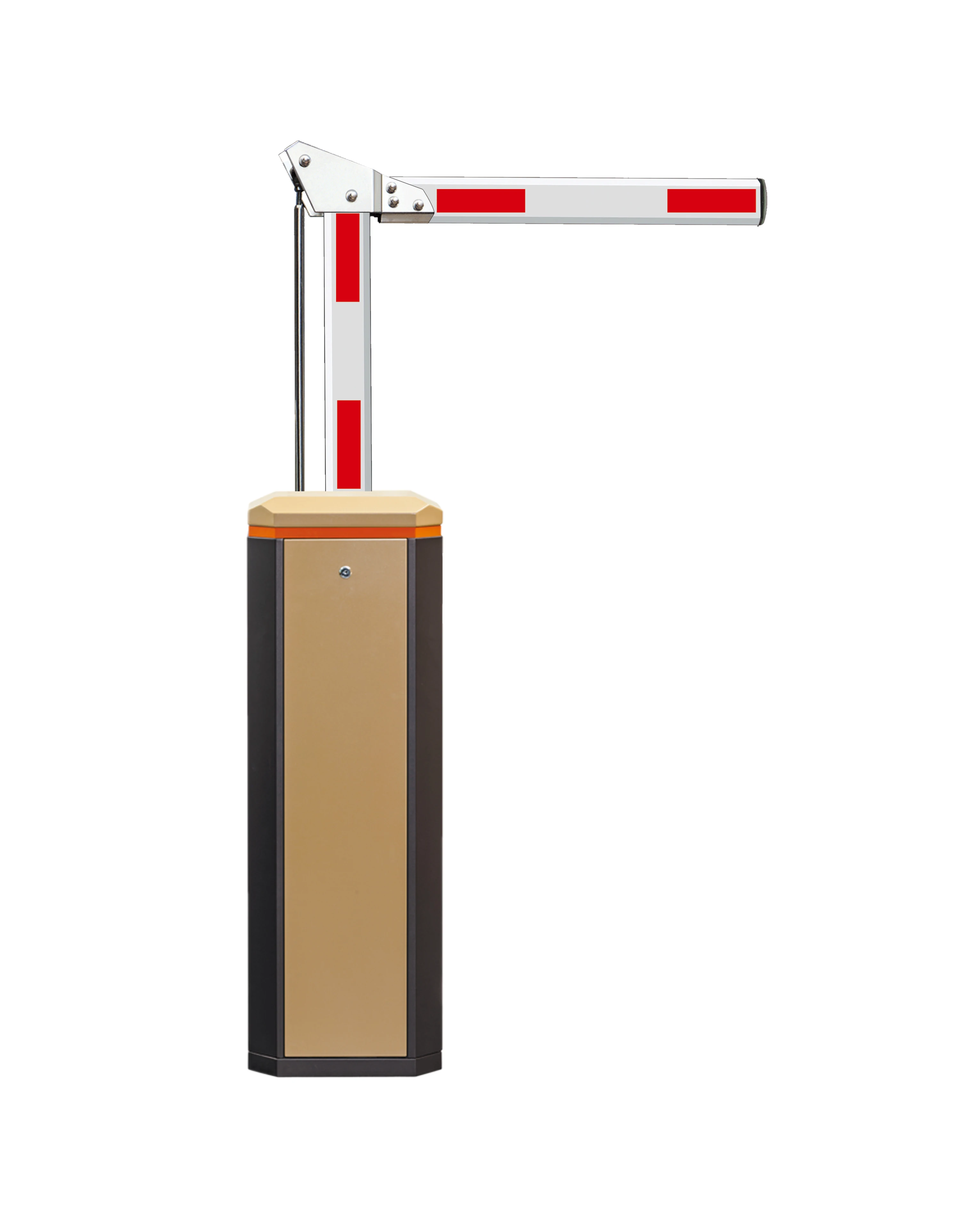 New Arrival 24V DC Solar Seryo Motor Secured Boom Barrier Gate for Parking Management Traffic Barriers