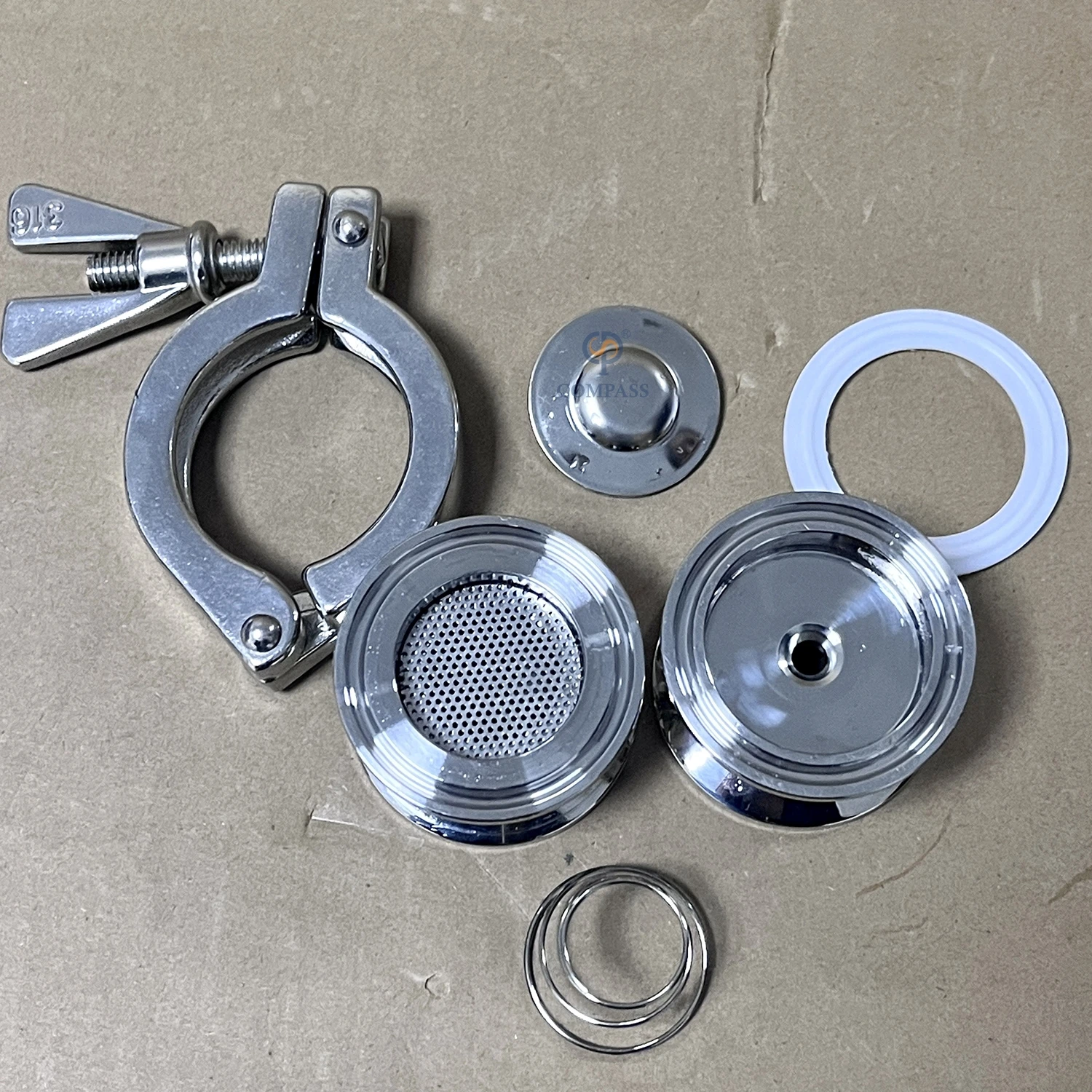 Hydraulic DN25 Sanitary Stainless Steel SS316 Thermostatic Steam Trap Pressure-Balanced Structure Steam Trap