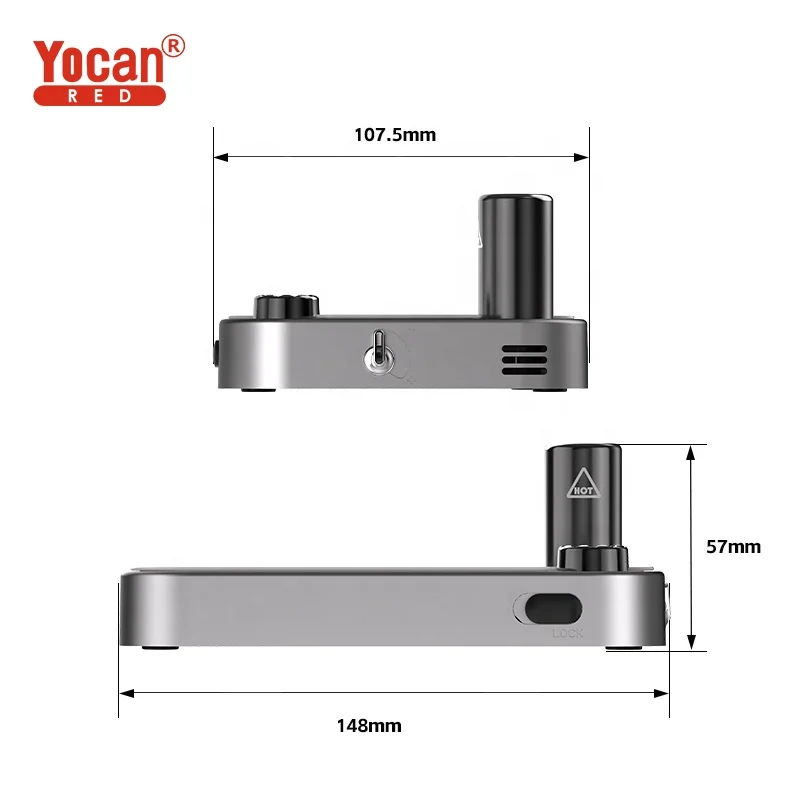 Wholesale Portable Desktop Refillable Butane Gas Jet Mini Flame Cigar Lighter Torch Lighter