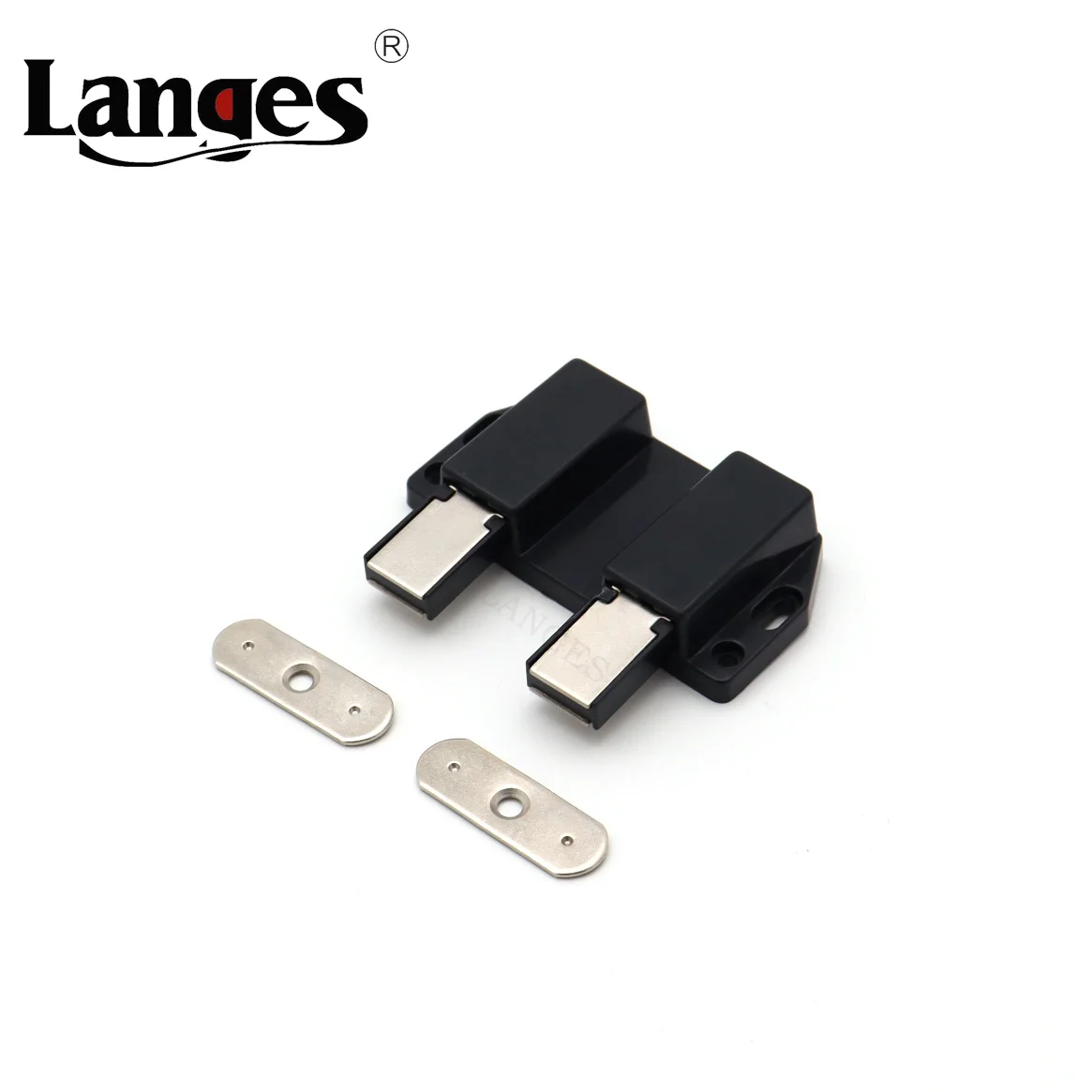 Strong Suction Kitchen Plastic Drawer Wardrobe Cabinet Double Door Push Open Magnetic Latch Catch