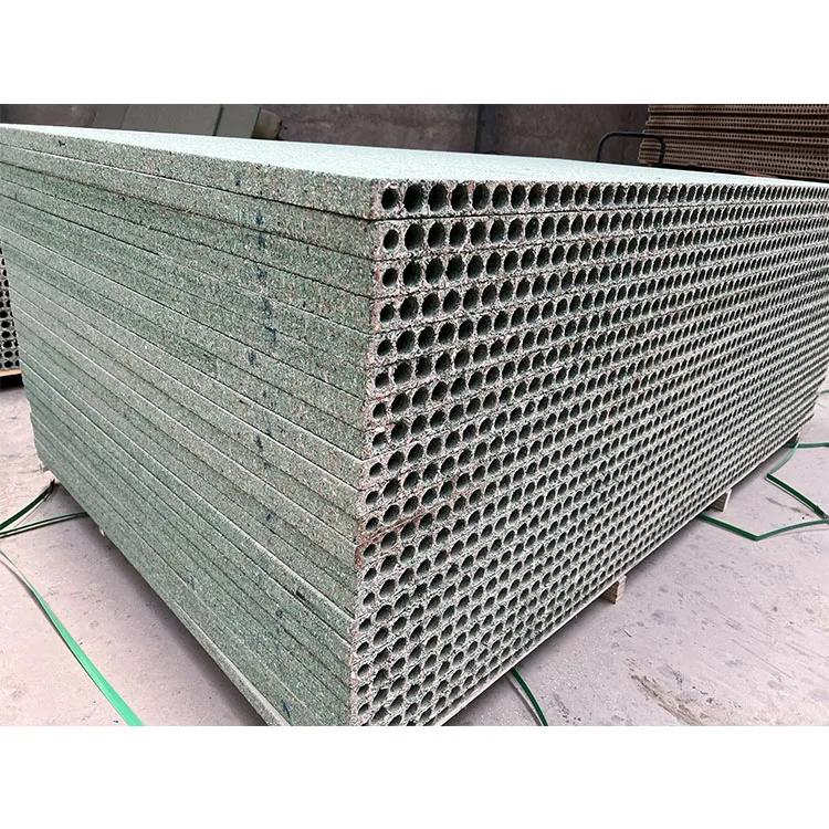 Factory price Hollow Core Particle Board   28mm 33mm 35mm 38mm Door core solid chipboard hollow particle board Core