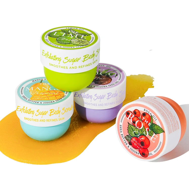 OEM Private Label Wholesale Natural Organic Body Scrub Mild Exfoliating Skin Care Body Scrub