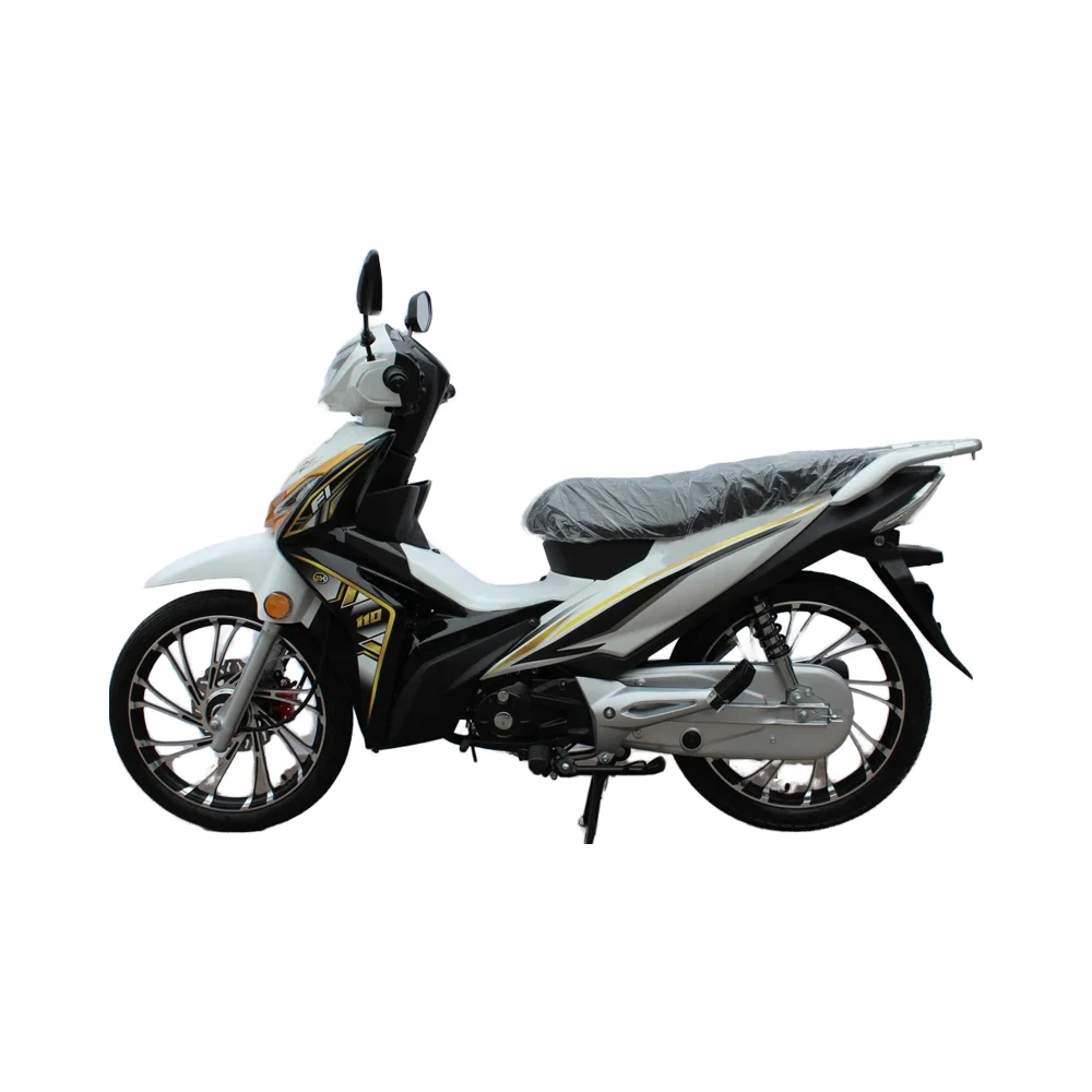 2025 New Arrival Fashion Design 110CC Cub Underbone Petrol Motorbike with 4 Stroke Engine  Drum Disc for Sales