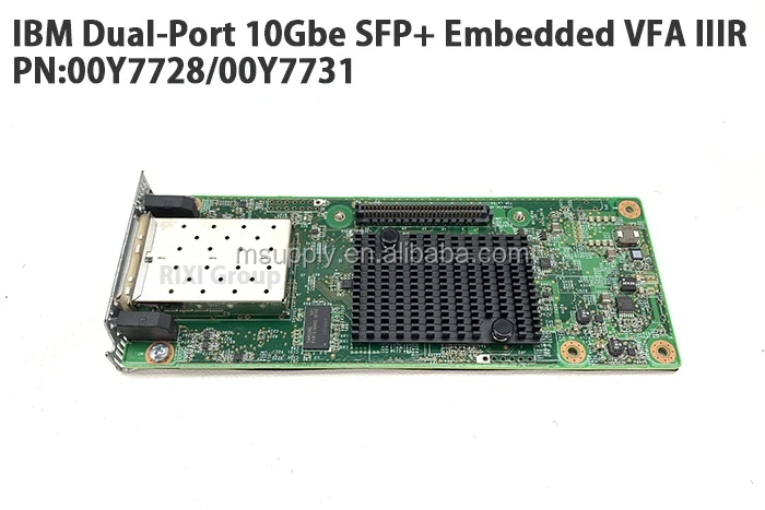  00Y7731 00Y7728 90Y5100 двухпортовый 10 Гб SFP + Встроенный VFA IIIR используется для IBMX3650 m4 сервера 100%
