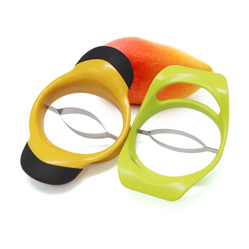 Hot Sale Plastic Mango Splitter Stainless Steel Mango Corer Splitter