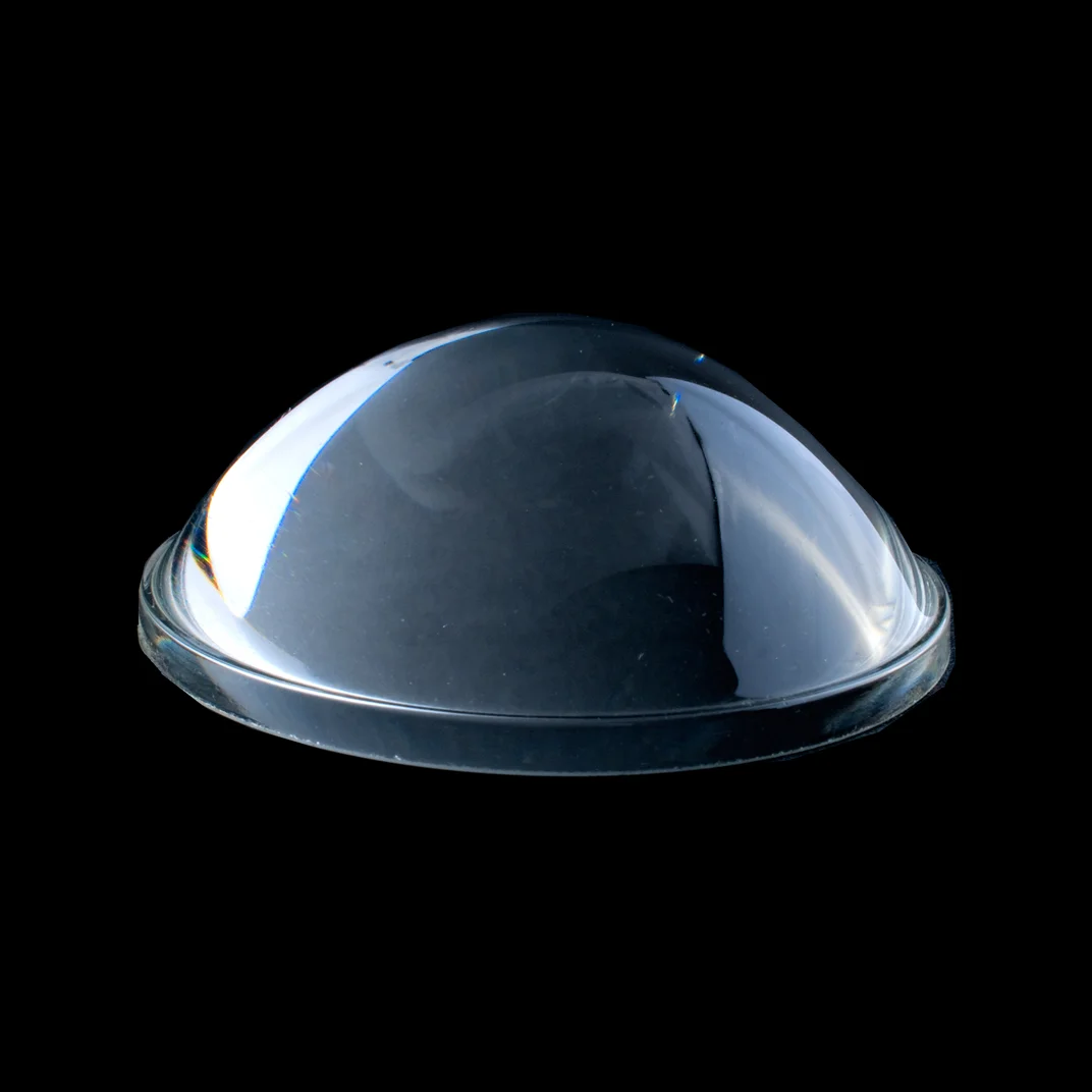 Biconvex Lens spherical glass 50mm dia school science education physics optical experiment