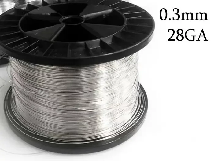 18 / 22 gauge  99.99% FINE & STERLING SILVER WIRE Speaker cable silver 999 9999 99999 4n 5n OCC silver wire