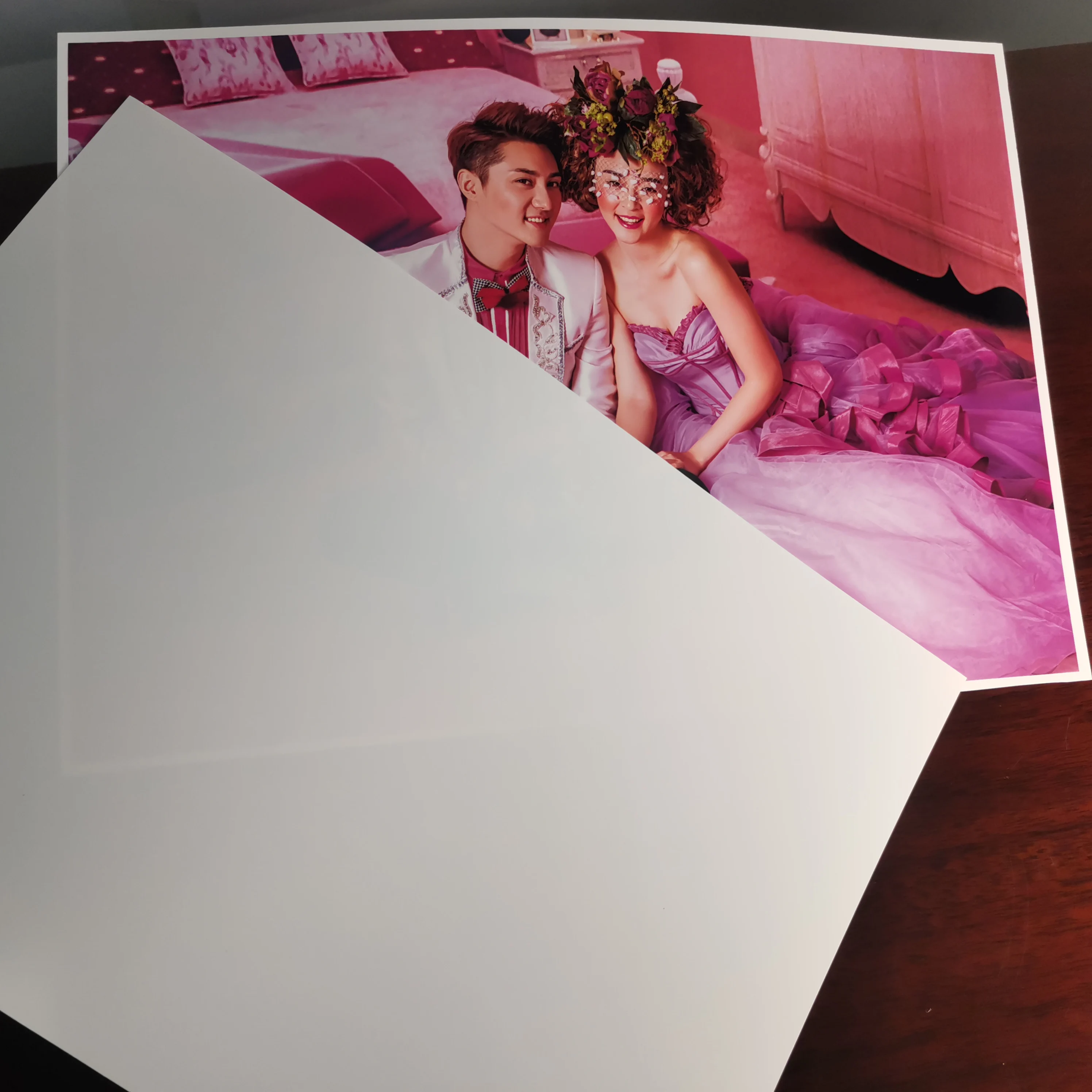 210gsm Non-Tearable Dual Glossy PET Photo Paper for Inkjet Printer