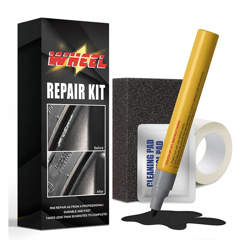 Wheel Touch Up Repair Kit Wheel Paint Rim Paint Pen for  Repair Car Rim