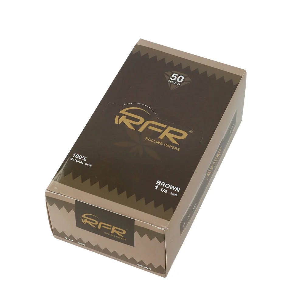 1 1/4 Unbleached Rolling Paper, Natural Organic Slow Burning Smoking Rolling Paper King Size