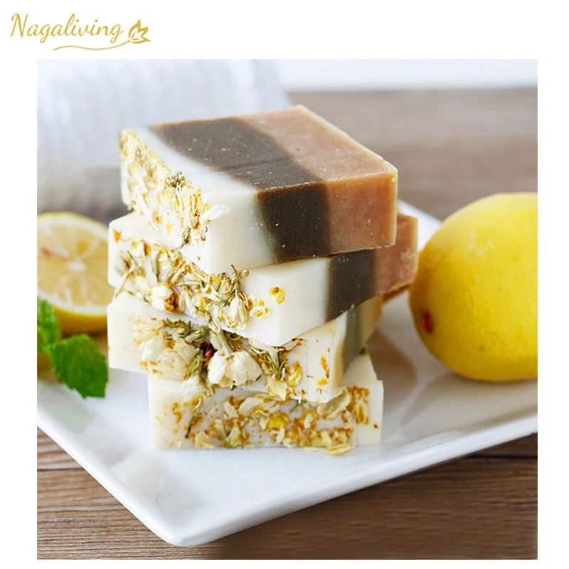 Собственная марка, натуральное оливковое масло Cbd, мыло ручной работы для ванны, ароматизированное сухое цветочное мыло с розами и лепестками цветов для отбеливания кожи