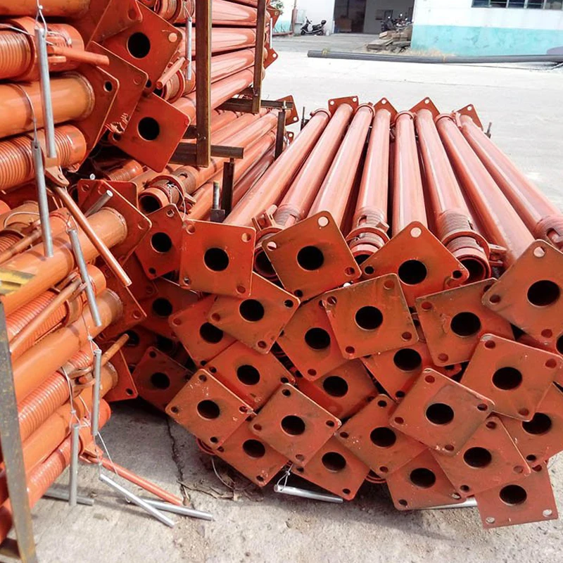 MetalScaffolding Prop Construction Support Jacks Galvanized Adjustable Steel Props Concrete formwork and scaffolding