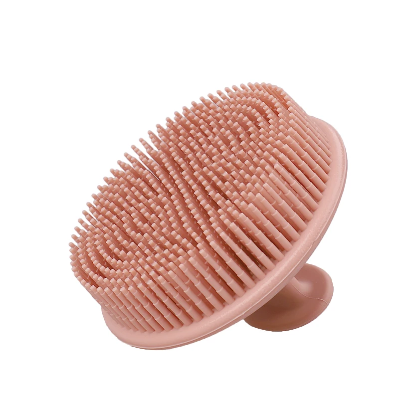 LOHAS Multiple Colors Home Massage 100% Food Grade Full Silicone Bath Brush Totally Soft For Skin Cleaning
