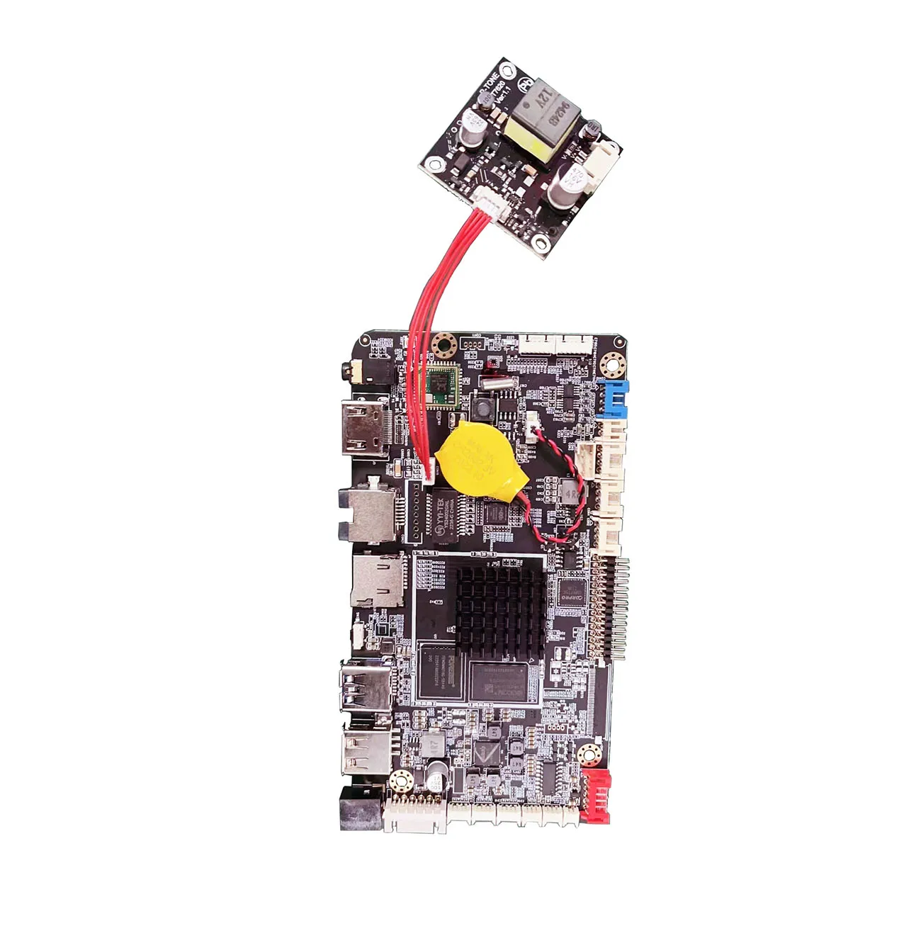 cheap industrial grade RK3566 YF-023D USB 3.0  RJ45 5G  Android smart door bell Motherboard with POE parts function
