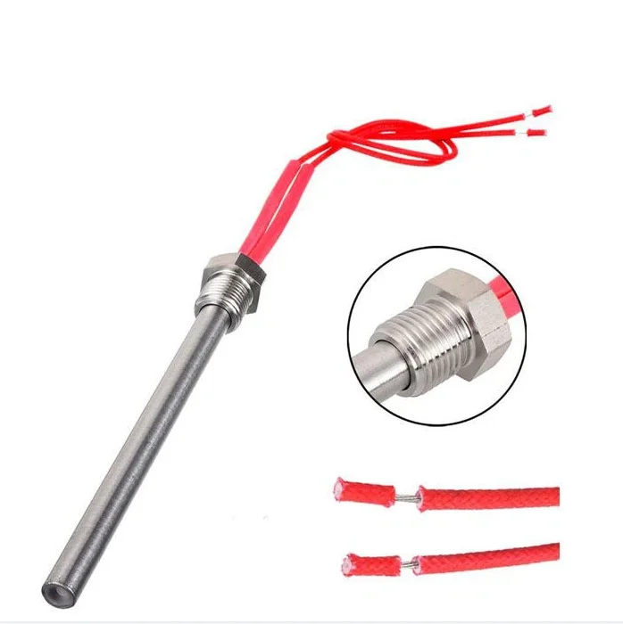 230 volt 250w stainless steel thread immersion cartridge heater element water electric heat resistor