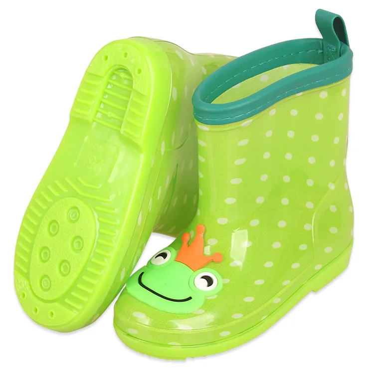 Rabbit Frog cat bear animal kids rain boots children pvc color boots waterproof kids cute cheap rain boots for boys and girls