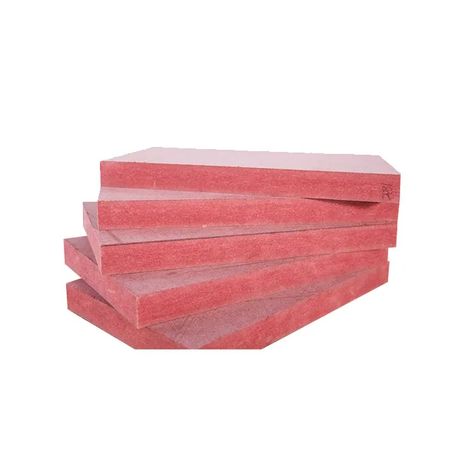 Red Color MDF 18mm 25mm Board Fire Rated Retardant Fireproof Mdf Board For Door Core