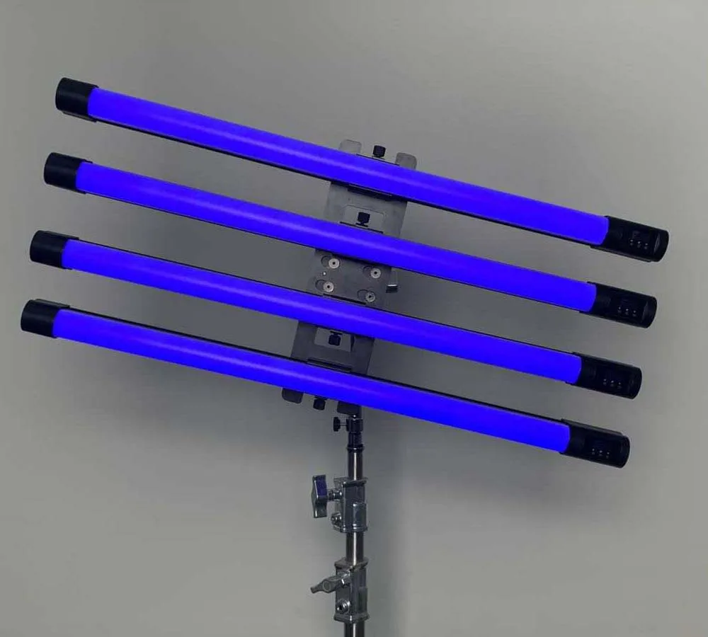 50W RGB 4ft 4500 Lamp Luminous Video shooting Studio movie film broadcast RGB tube LED photographic light