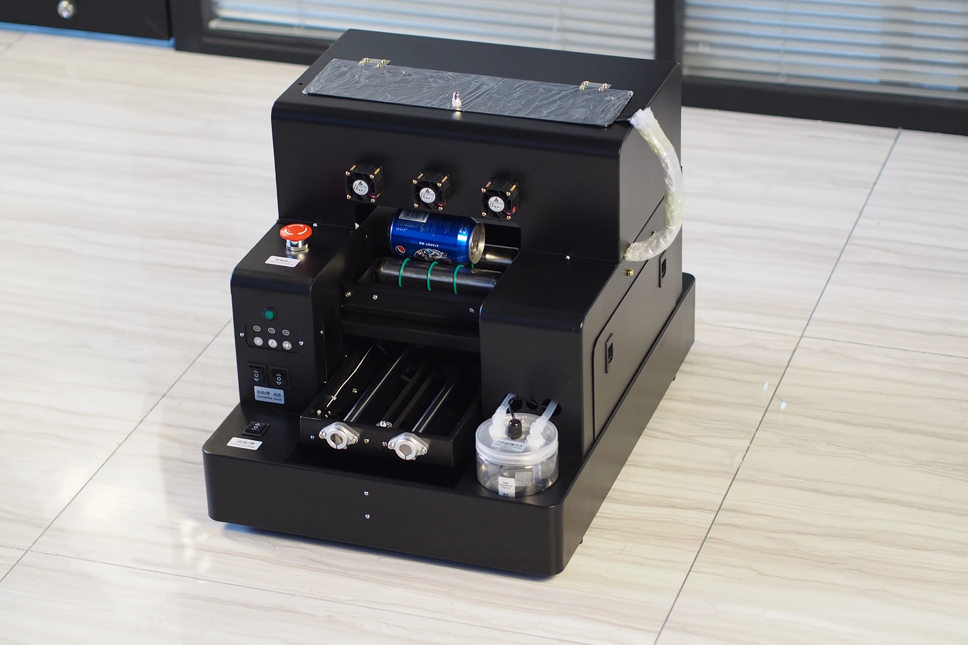 Автоматическая ручка-кружка для удостоверения личности A4 УФ светодиодный принтер чехла телефона из ПВХ бутылки