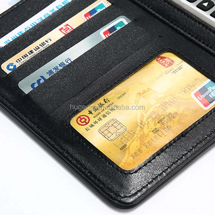 Custom personalized mens leather folders business portfolio