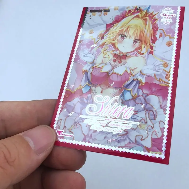 Custom Art Printed Anime Card Sleeves Private Anime Art Printed Deck Protector Yugioh Mtg Card Sleeves