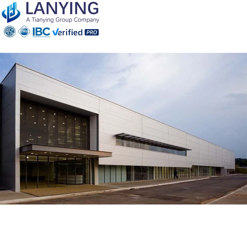 Fast Construction Cheap Prefabricated Steel Warehouse Building Industrial-Modern Design Style