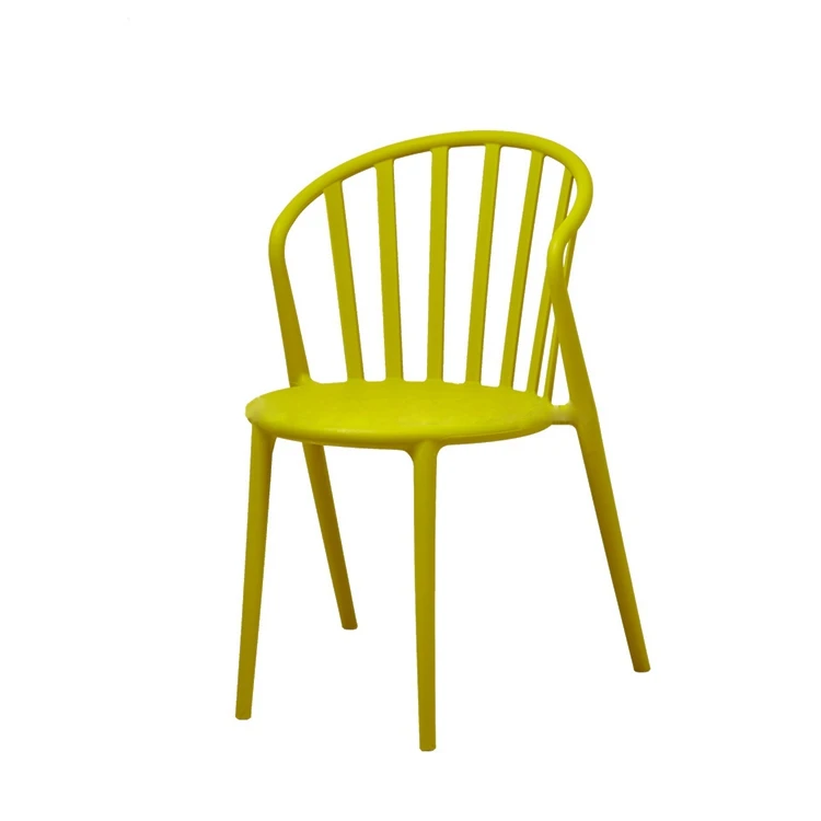 Italian Style Fashionable And Simple Chairs Dining Room Modern Pp Stackable Chair