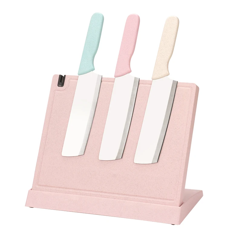 Multifunctional kitchen tools magnetic suction knife holder board kitchen supplies