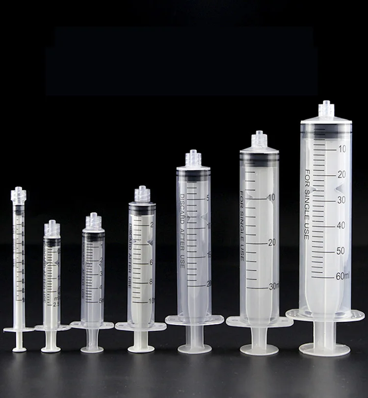 Plastic automatic vet syringe 10ML 1cc 2cc 3cc 5cc 10cc luer lock disposable syringe