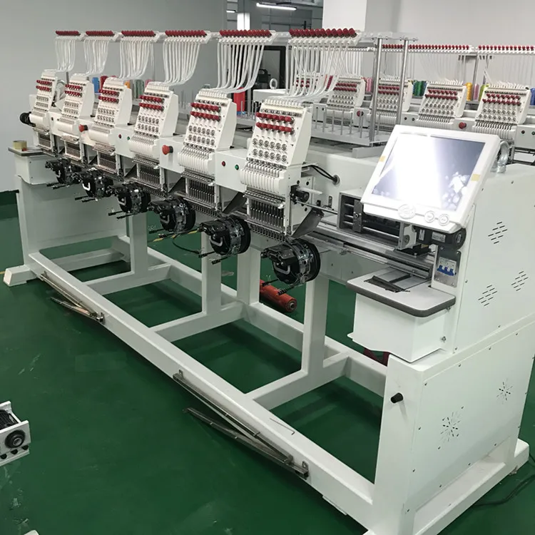 6 Head Computer Cap Embroidery Machine as good as Feiya Embroidery Machine for Kenya customer