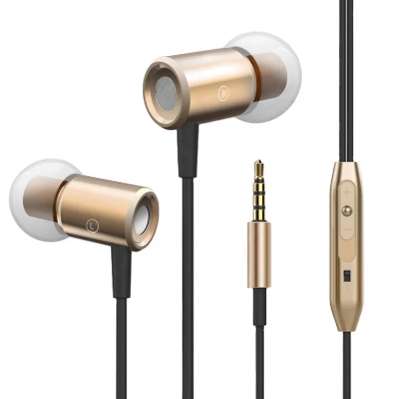 High quality 3.5mm jack mobile earphone in ear wired earphone headset