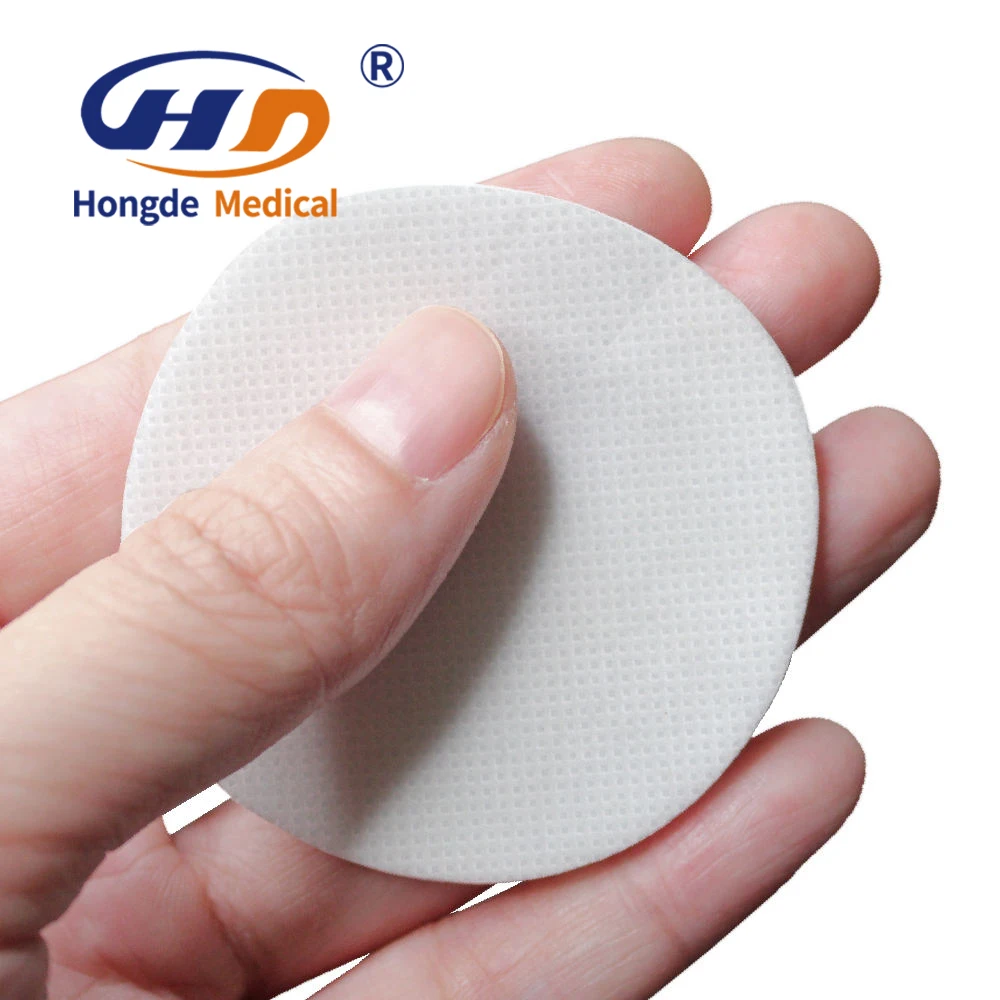 Disposable makeup remove cotton pads facial rounds in paper box