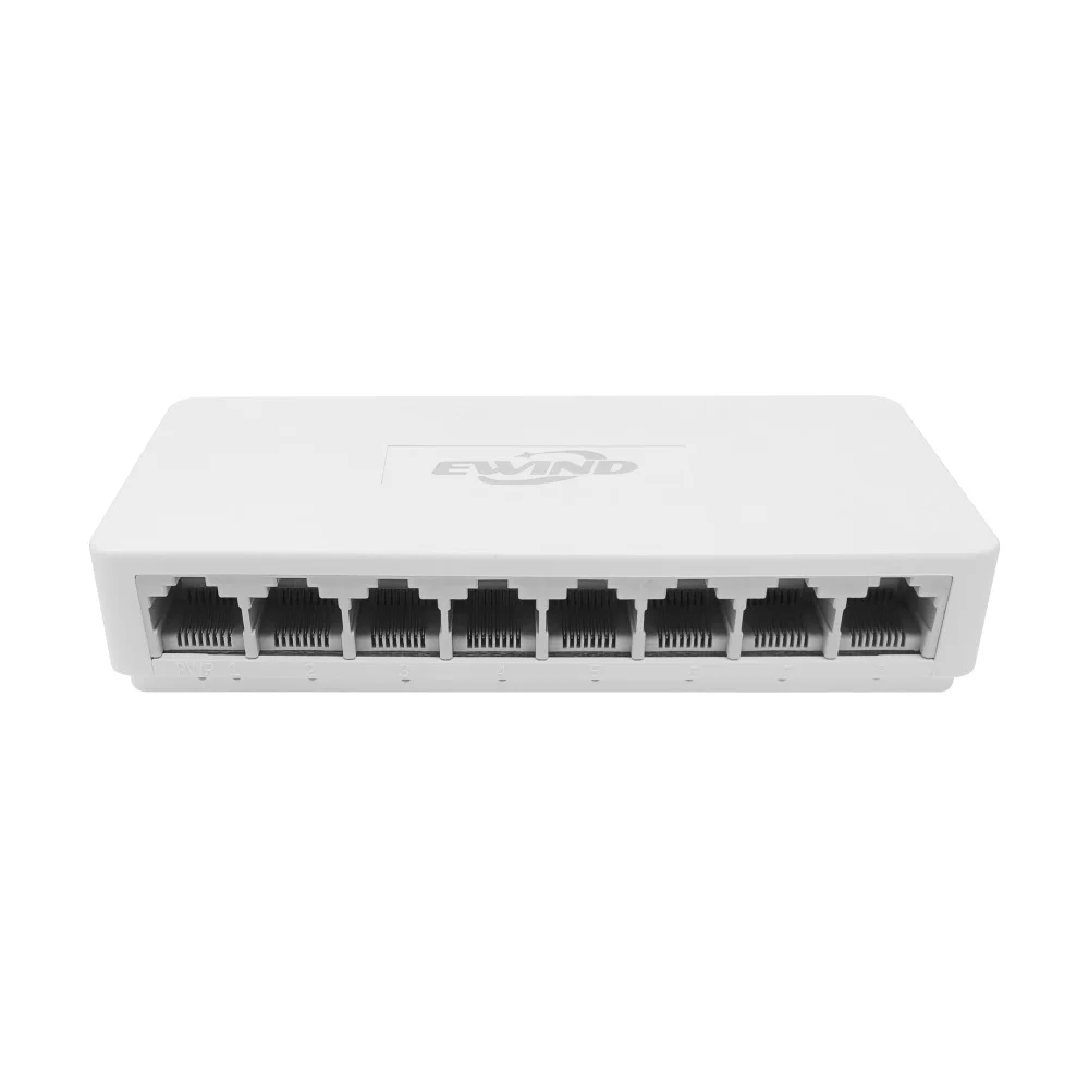 Ewind EW-S1508 Switch 8 Ports Watchdog Din Rail Oem Network 10/100M Ethernet