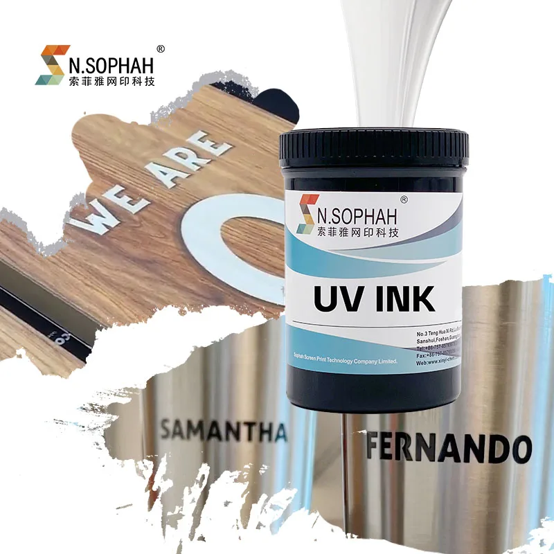 Заводская цена высокая стойкость УФ-светоотверждение трафаретная печать