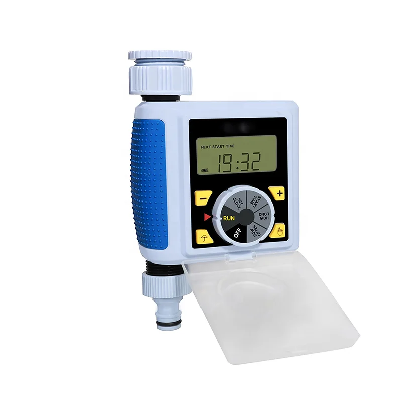 Garden Automatic Watering Timer Waterproof Water Faucet To Hose Timer with LCD Display for Parterre Grow Seedlings Home