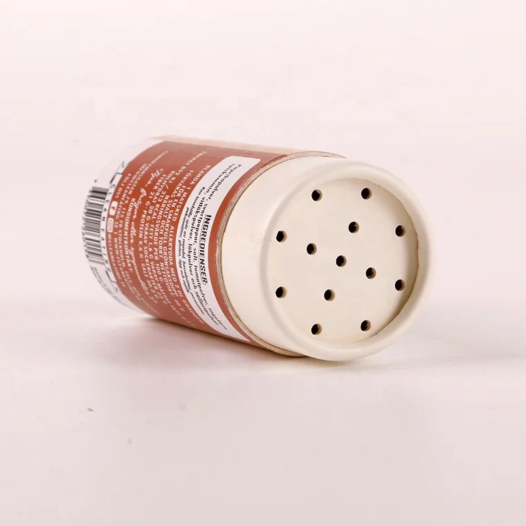 Biodegradable Printing Cardboard Food Bulk Tea Coffee beans Powder Packaging Paper Tube