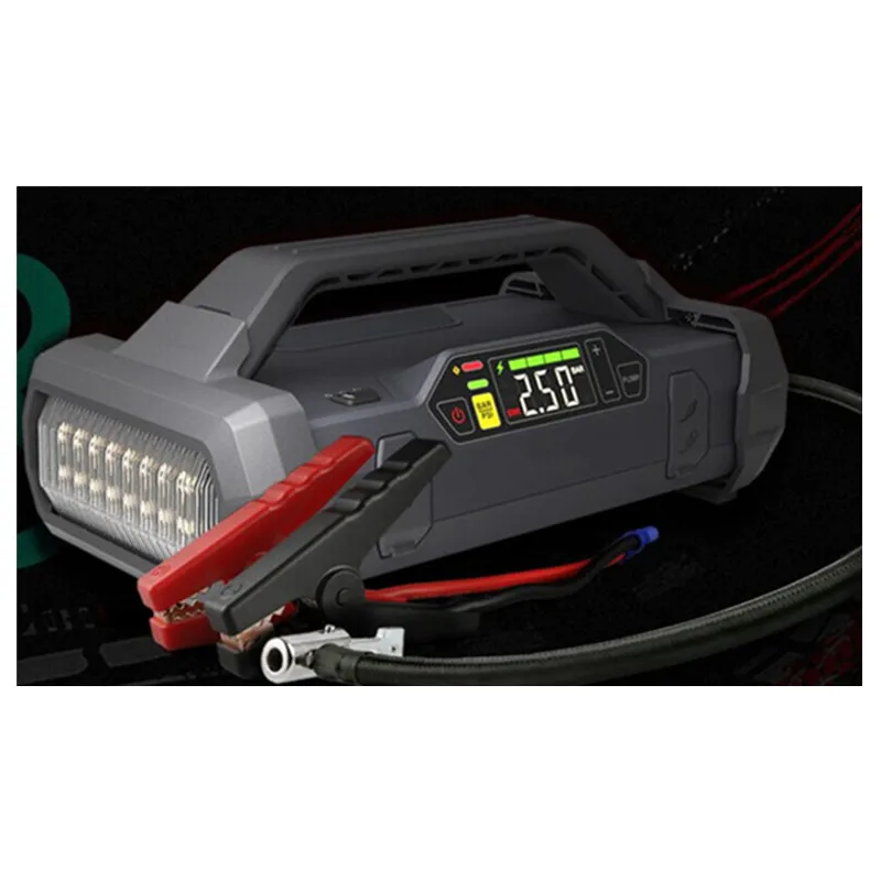 Jump Starter and AIR INFLATOR TWO IN ONE 12V 20AH, 150PSI
