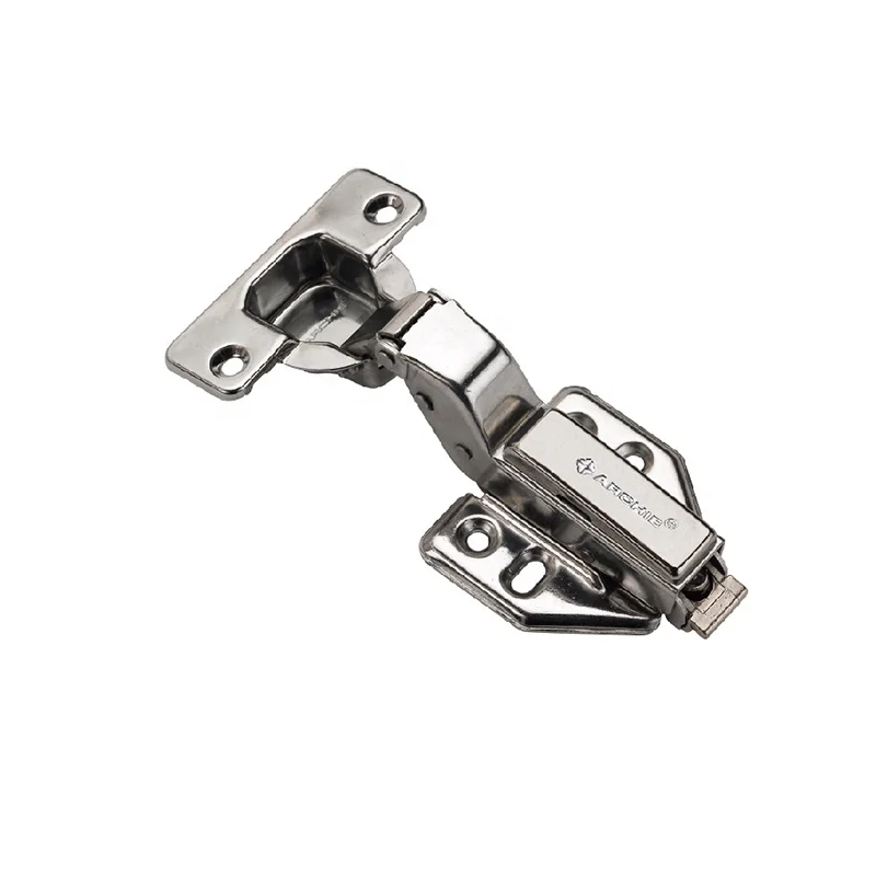 Furniture Hardware Inox 304 Stainless Steel Hydraulic Hinge Soft Closing Hinges for Kitchen Cabinet Cupboard