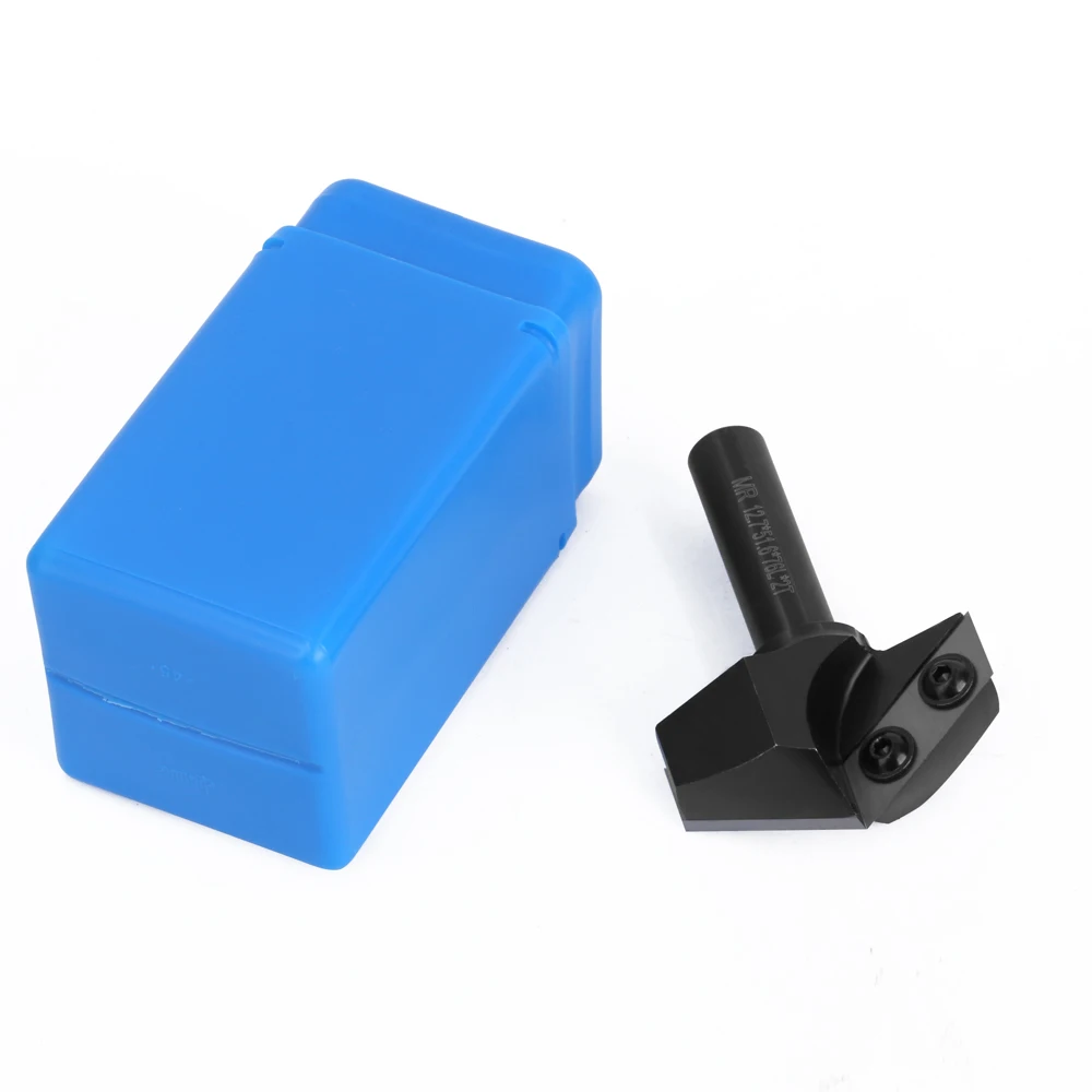 LAVIE 1/2 shanK 45 120 Degree V-Type milling cutter cleaning bottom woodworking tools Router Bit Set  X13G