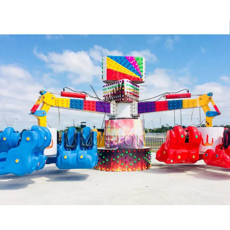 Fairground Manege Attraction Extreme Energy Storm Rides Import From China Amusement Park Games For Sale