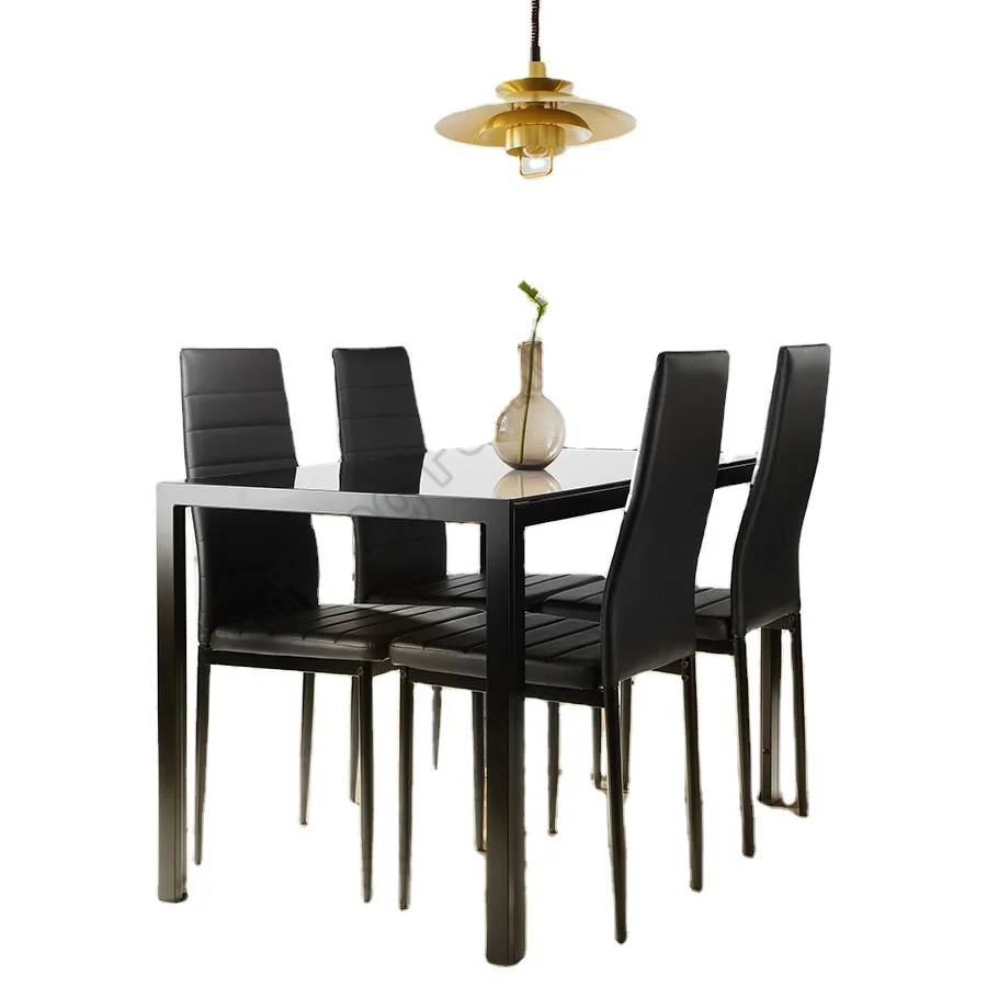 Современная Высококачественная простая мебель для столовой, дизайнерский обеденный стол и стулья для ресторана, оптовая продажа