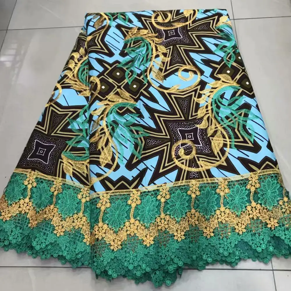 H & D, новый дизайн, Африканские Восковые принты, ткань с вышивкой, восковая кружевная ткань для платьев