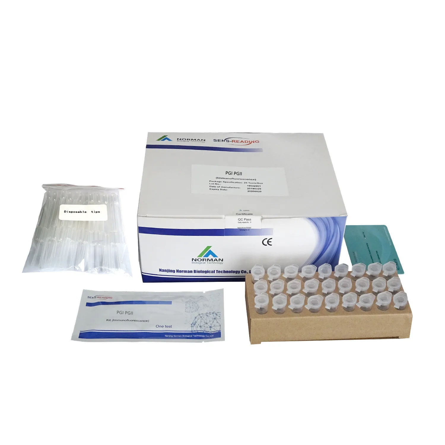 High Quality High Accuracy  Screening of High Risk Population of Gastric Cancer Pepsinogen Test Kit