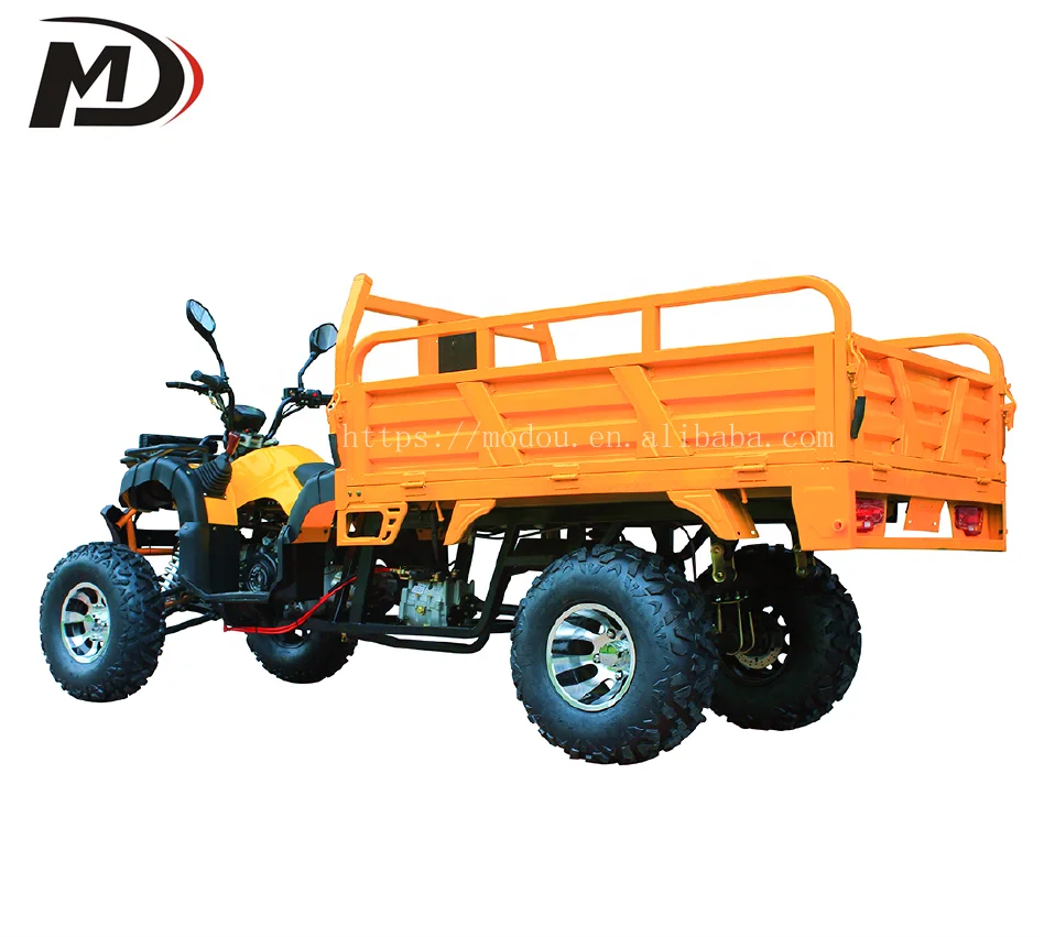 Manufacture Agriculture Wagon Adult ATV Quad Bike 4 wheeler Shaft Drive 200CC Farm Trailer ATV