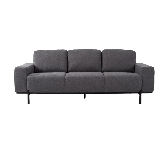 Nisco living room furniture contemporary style 3 deep seat sofa
